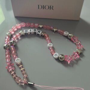 Dior Beauty ‘Lip Glow’ Beaded Phone Strap / Charm – GWP Exclusive